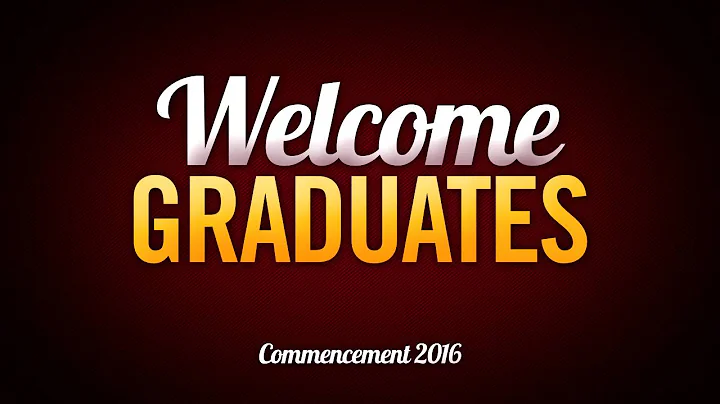 2016 Graduate Commencement Ceremonies - Carlson School MBA