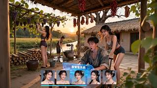荒年開局五個風情萬種的寡婦上門求收留，本以為是拖油瓶，卻意外覺醒震驚系統！每次觸發震驚值都能兌換逆天神技，深夜互動更是獎勵翻倍，此橫掃大荒逆襲亂世第一人！#短劇#逆襲#爽文#系統#穿越