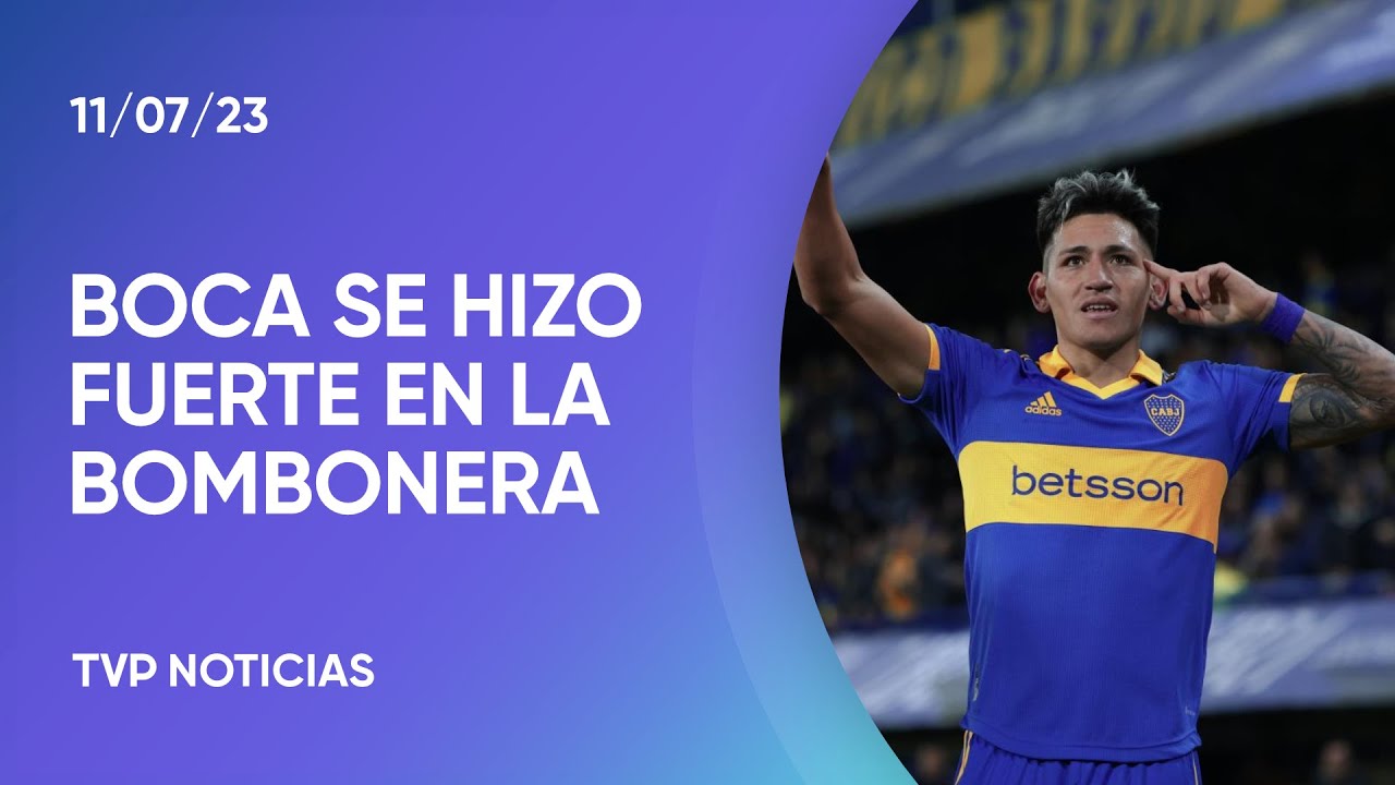 Boca le ganó bien a Huracán y sigue fuerte de local - YouTube