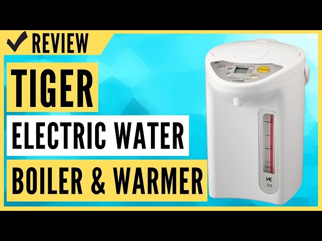 Tiger Electric Water Heater/Boiler Unboxing Review