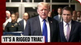 'It's A Rigged Trial, A Disgrace,' Says Trump After Ny Court Finds Him Guilty