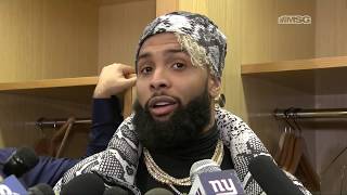 Odell Beckham Jr.: It's Always A Lot More Fun When You Win | New York Giants Post Game