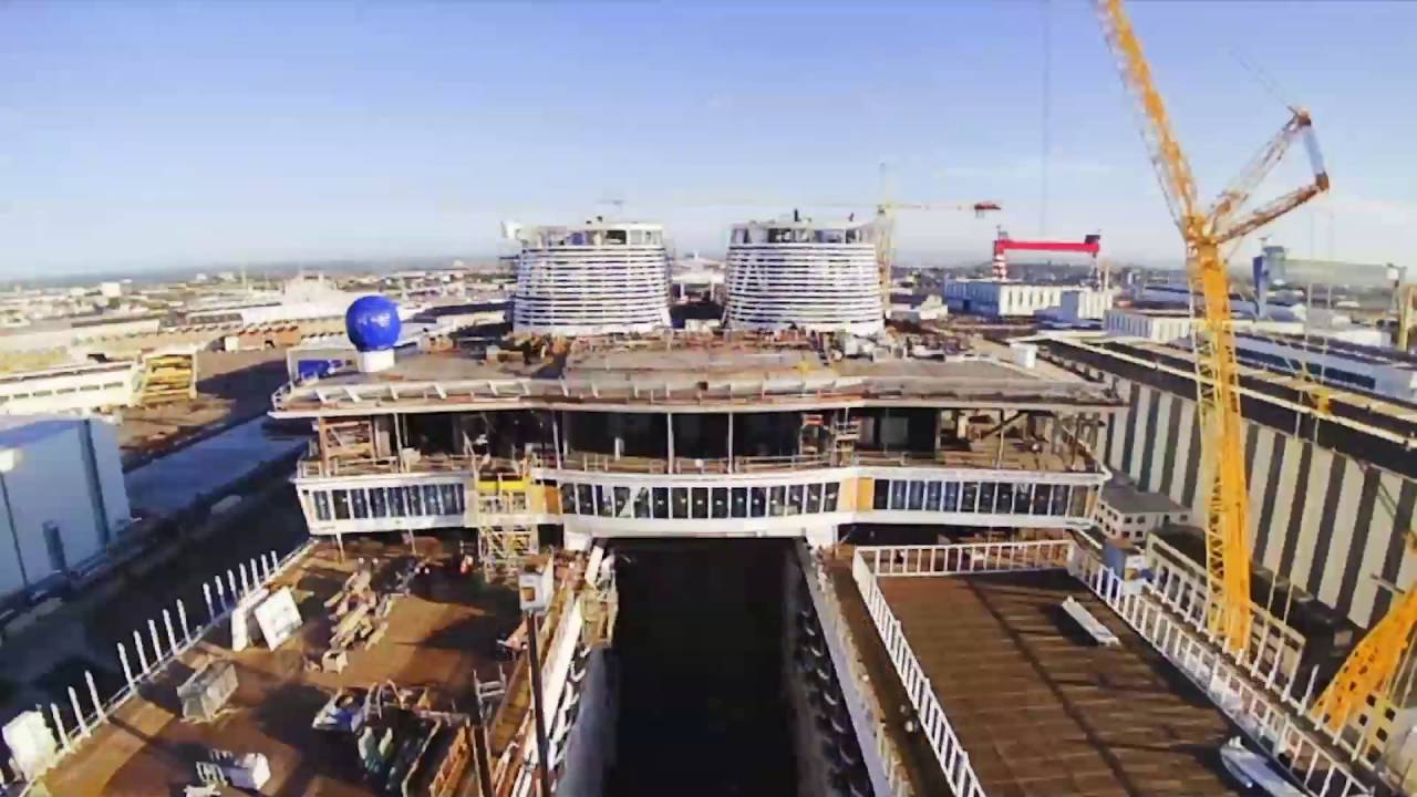 Harmony  of the Seas Steel Cut to Delivery