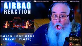 AIRBAG - Bajos Instintos (River Plate) | First Time Hearing Reaction | Requested
