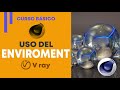 USO DEL ENVIROMENTE - VRAY - C4D R20