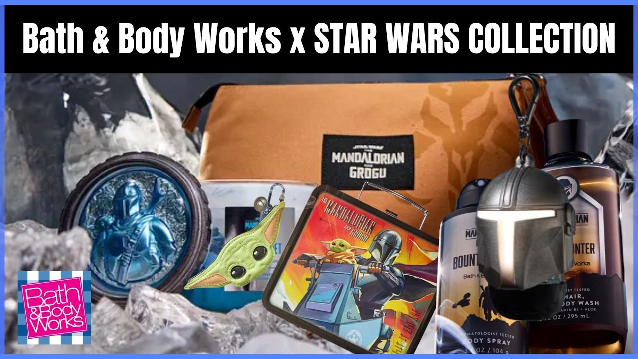 【2個セット】Bath & Body Works限定スターウォーズミニホルダー Bath & Body Works x Star Wars COLLAB | 26 ITEMS! CANVAS TOTE BAG