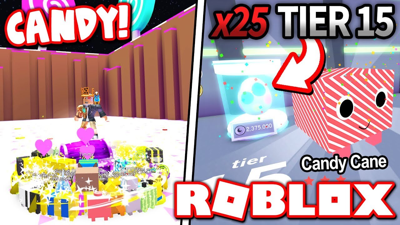 New Candy Area With Tier 15 Pets In Pet Simulator Update 4 - new candy area with tier 15 pets in pet simulator update 4 roblox