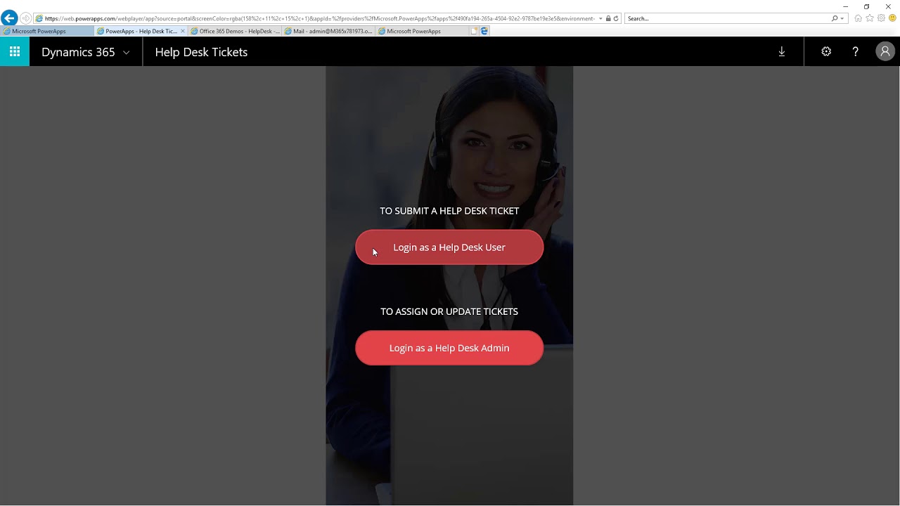 Office 365 Die Powerapp Help Desk Installieren Konfigurieren