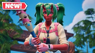 NEW NEMIA Skin Gameplay In Fortnite! (Demonically Cute Bundle)