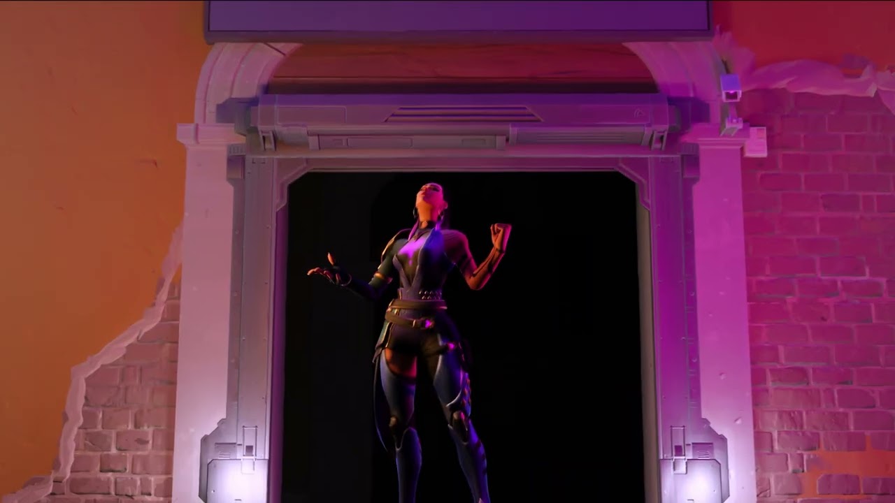 Reyna Agent select 3D Animation | Valorant [ Blender edit ]