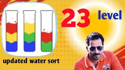 water sort color level 23