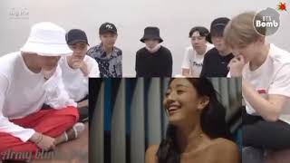 BTS reaction to JIHYO "Killin Me Good" official music video