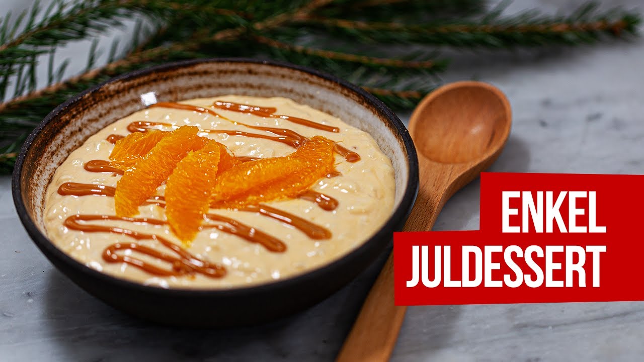 Enkel JULDESSERT – Ris ala malta med dulce de leche