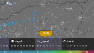 احوال الطقس في الجزائر غدا الخميس 12 اكتوبر 2023