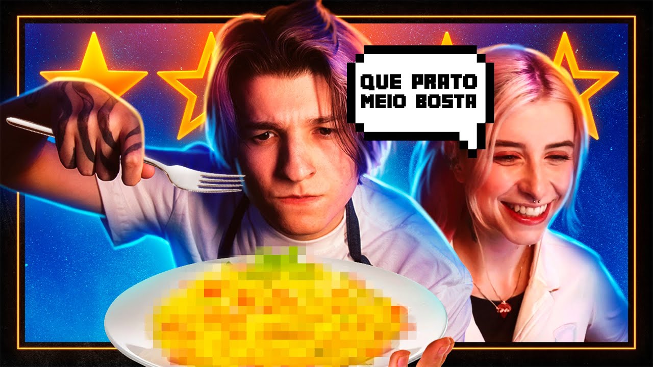 Fiz um jantar romântico pra minha namorada, mas...