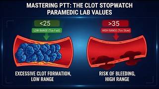 Why Paramedics Need to Master PTT Lab Values 🔬