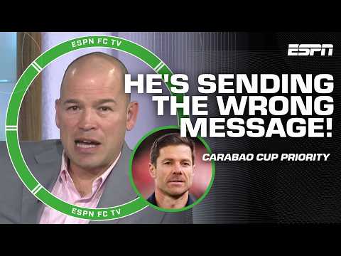 '100% WRONG!' 🗣️ Ale Moreno finds Xabi Alonso downplaying Carabao Cup UNACCEPTABLE | ESPN FC