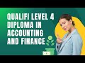 Qualifi Level 4 Diploma in Accounting and Finance
