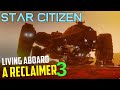 Life aboard a reclaimer   3  combat scavengers   crew gameplay  star citizen 322 adventure