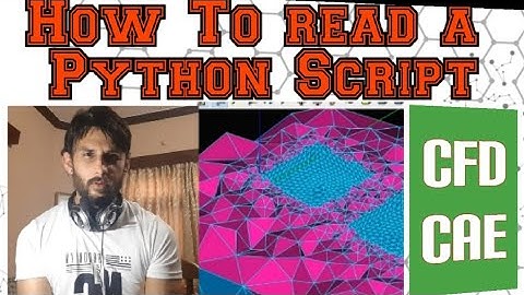 Lecture-9 How to read A Python Script File Open Source Salome- Geometry Module Salome