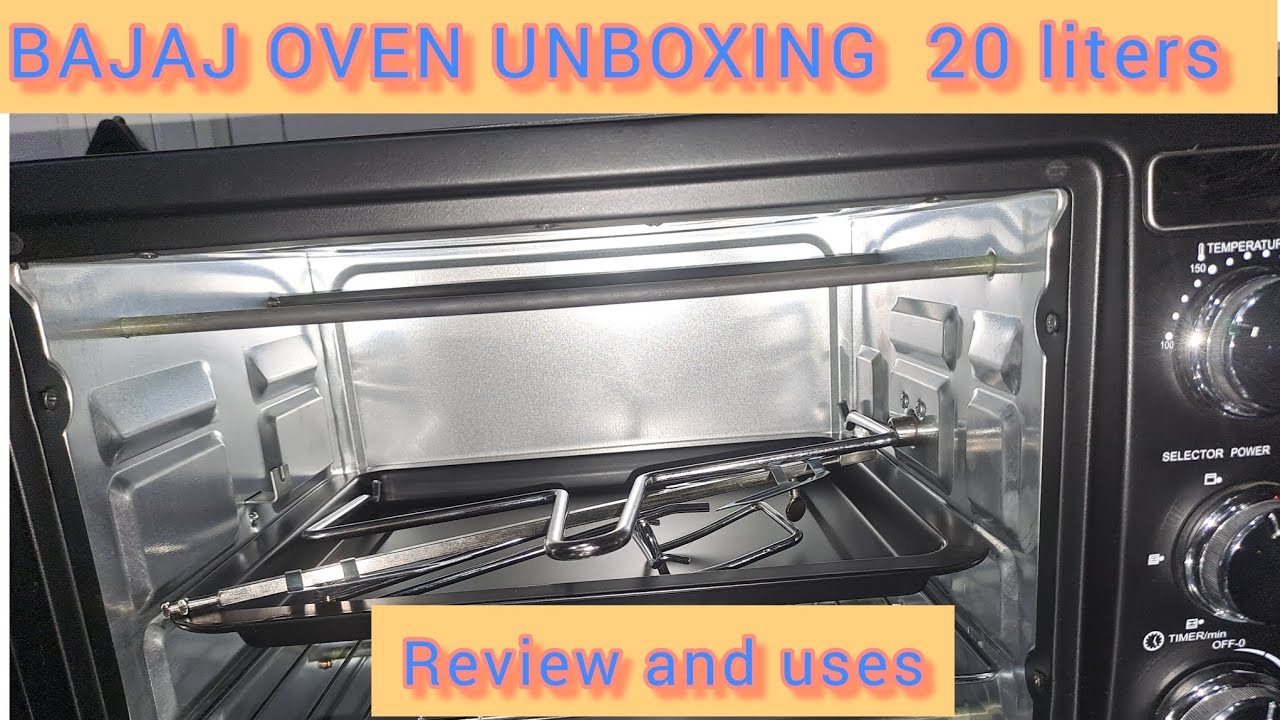 Bajaj Oven Unboxing & Review: Explore the 20 liters OTG and Its Uses
