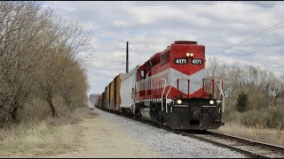 A Couple Madison Area Wsor Trains - Another Oregon Storage Train