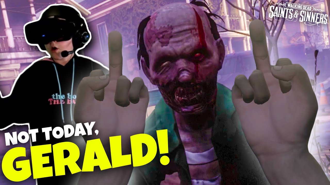 ZOMBIE BOOMERS ARE THE WORST - The Walking Dead: Saints and Sinners (VR)