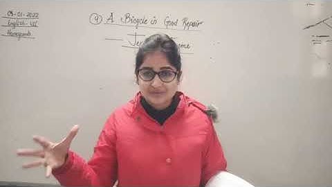 CLASS VII ENGLISH 05-01-2022 BY MS SHWETA SHUKLA