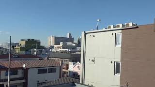 京急新1000形1667編成 5D[1305D] エアポート急行 羽田空港行 側面展望[京急川崎〜京急蒲田]
