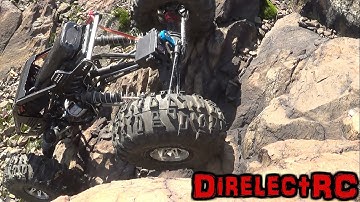 RC Axial AX10 Ridgecrest rock crawler Proline 2.2 tires - DirelectRC