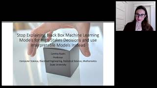 Please Stop Explaining Black Box Models and Use Interpretable Models Instead,