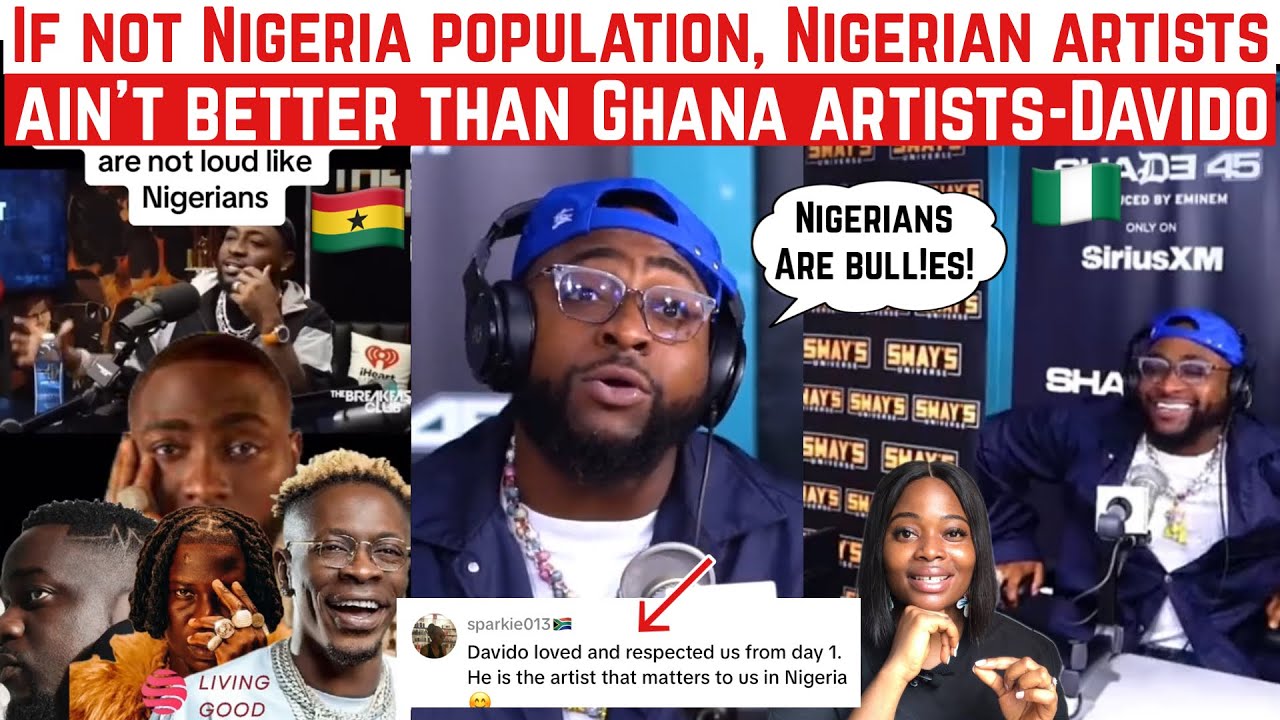 IF NOT NIGERIA LARGE POPULATION, NIGERIAN MUSIC ARTISTS AIN’T BETTER THAN GHANA MUSIC ARTIST- DAVIDO