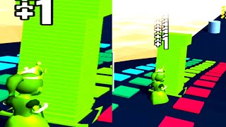 Stack Colors Game All Levels Gameplay Walkthrough Mobile Games Level 48 - 49
