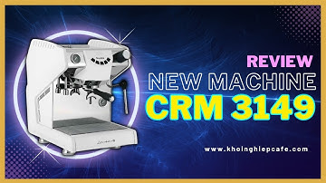 2024 Giới thiệu máy pha cà phê #espresso #Gemilai CRM 3149 siêu đẹp giá rẻ 09.777.94712