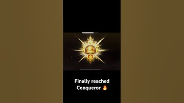 Finally i reached Conqueror in C4S11 In bgmi. #bgmi #conqueror