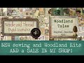 New Sewing and Woodland Kits, PLUS a SALE!