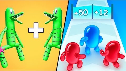 Merge Rainbow 3D Run | Join Blob Clash 3D / All Level Gameplay: Android,iOS - New APK Update