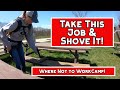 Is This Workcamping?! | We Left Our First Work Camping Job | How To Find Workcamper Jobs