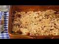 Apple Crisp Recipe Demonstration - Joyofbaking.com