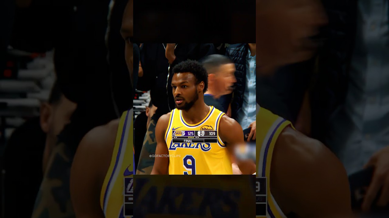 Bronny & His Dad PUT ON A SHOW 😱