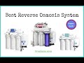 Best Reverse Osmosis Systems Review (Buyers Guide)