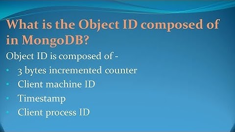 MongoDB Interview Questions and Answers for freshers and experienced– Part 4