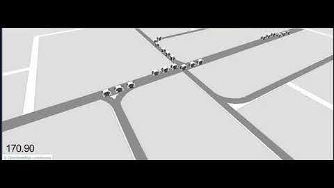 Simulation for Autonomous Platoon by PTV Vissim