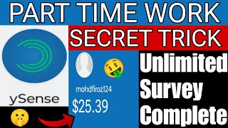 Unlimited Surveys = Big Earnings 💸 How to Make $25+ Daily with ySense! screenshot 3