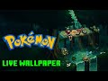 8 Bit Pokémon Forest | Relaxing Waterfall Live Wallpaper + Calm Music & Nature Sounds