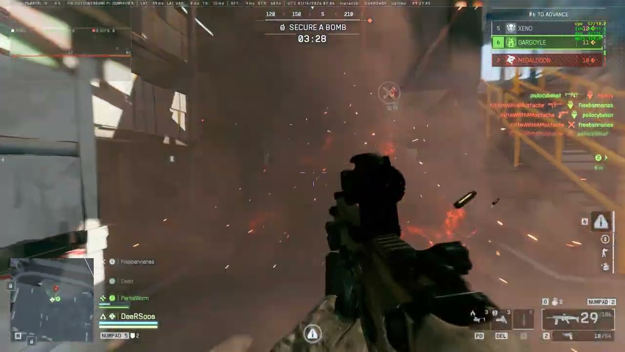 Uploading Videos for EA so they can fix Hit Register 3