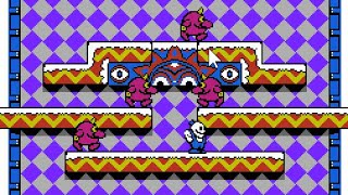 Snow Bros.  (NES) Playthrough longplay video game screenshot 3
