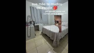 sua mãe te mudou de escola #engraçado #gatosfofos #shortscats