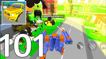 Gangs War Pixel Shooter Rp Game | Gameplay Walkthrough - Police 5 Stars - Part 101 -(Android,IOS) 