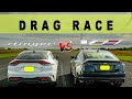 2022 Cadillac CT5-V vs 2022 Kia Stinger GT, shocking results. Drag and Roll Race.